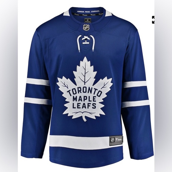 Fanatics Shirts & Tops New With Tags Toronto Maple Leafs Fanatics Youth Lxl Hockey Jersey